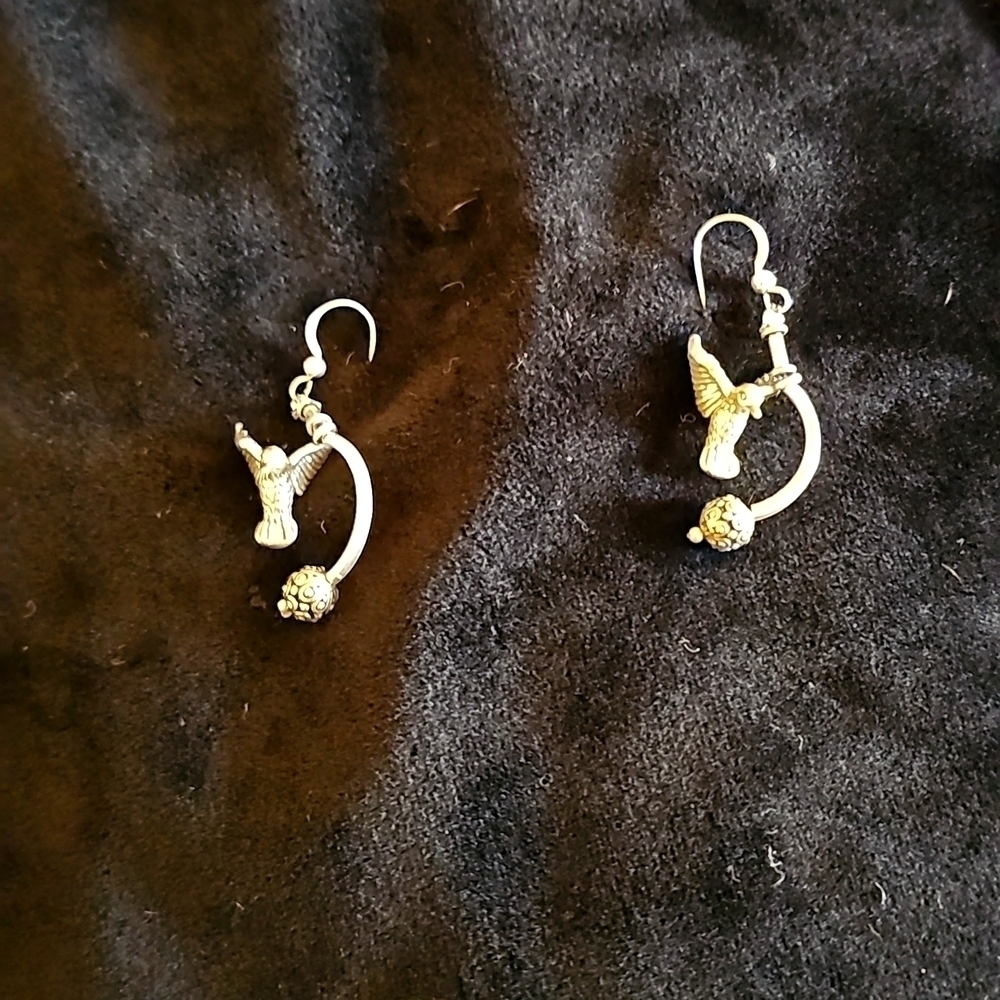 Hummingbird earings